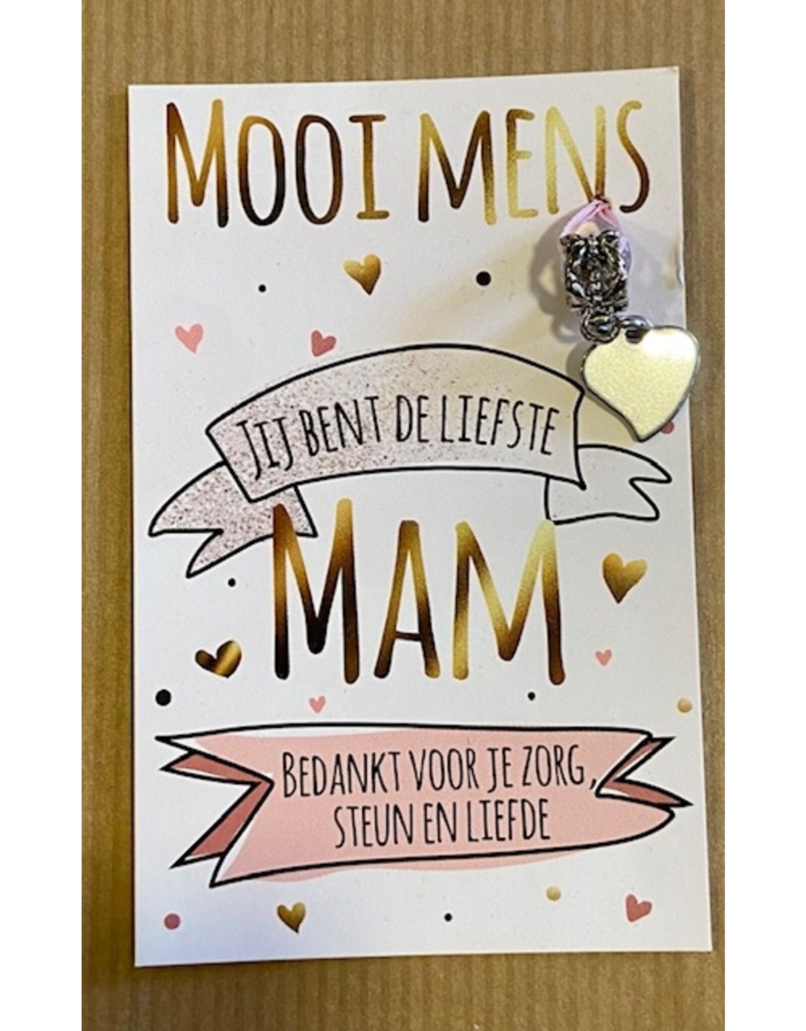 Mooi mens kaarten Mooi mens jij bent de liefste mam