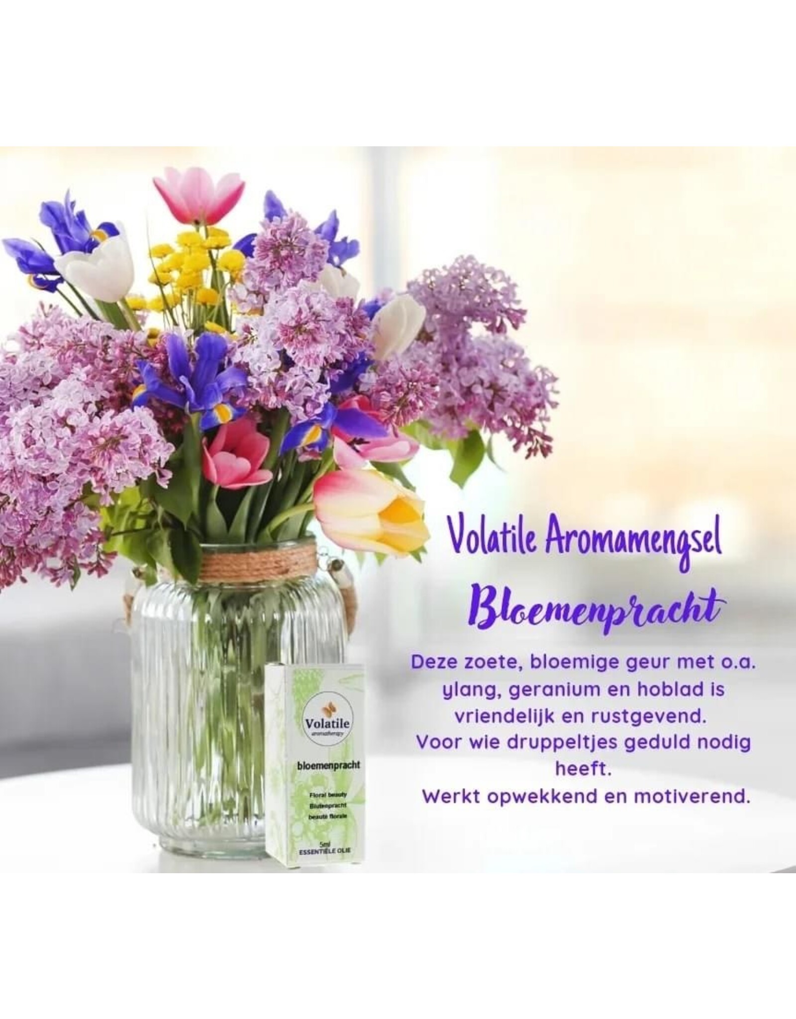 Volatile Bloemenpracht aromamengsel 10 ml