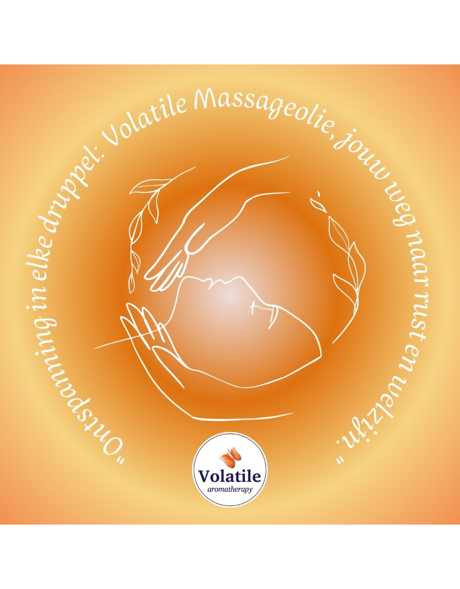 Volatile Zonnewarmte massageolie 100 ml