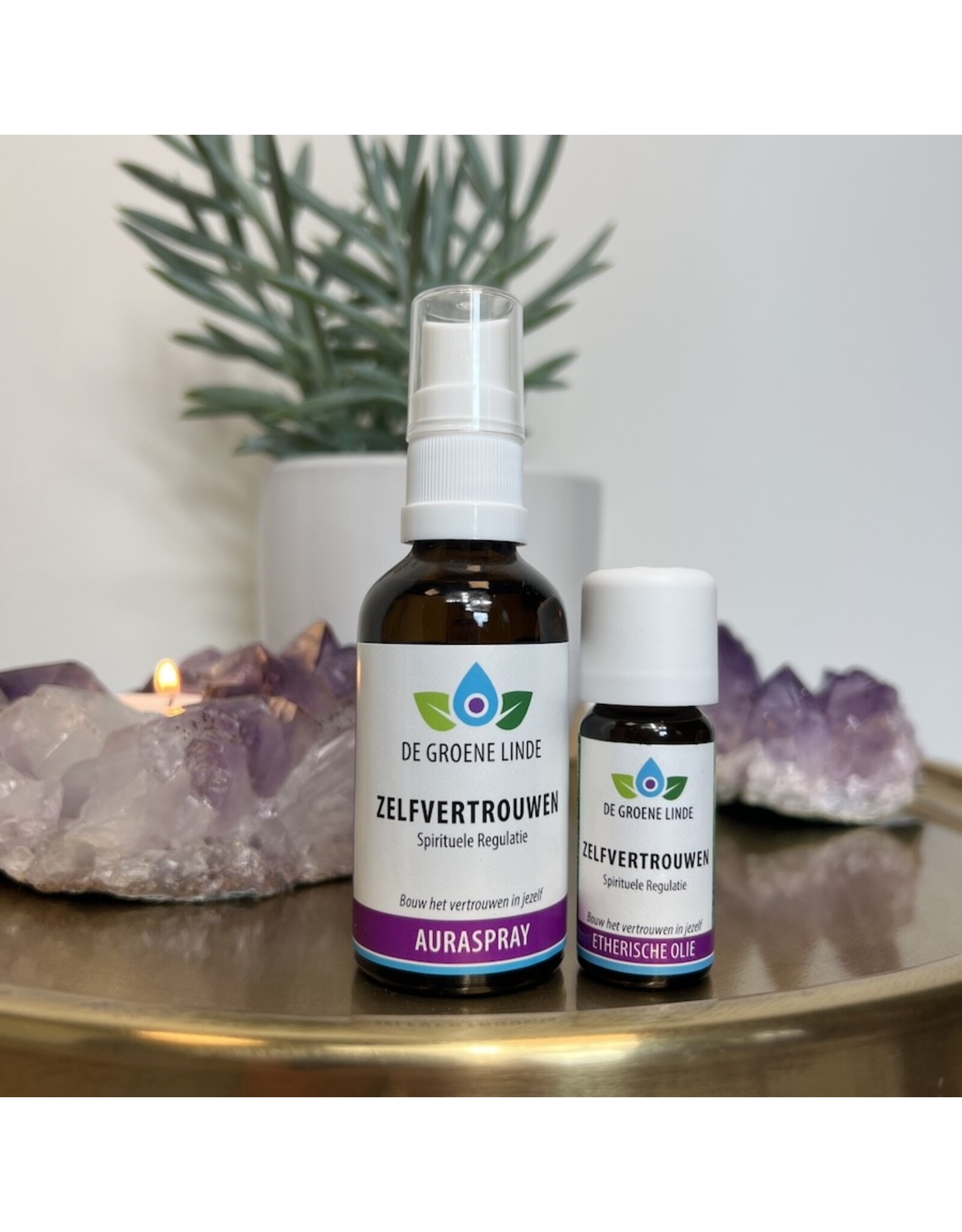 De Groene Linde Auraspray Zelfvertrouwen 50 ml