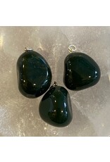 Heliotroop edelsteen hanger