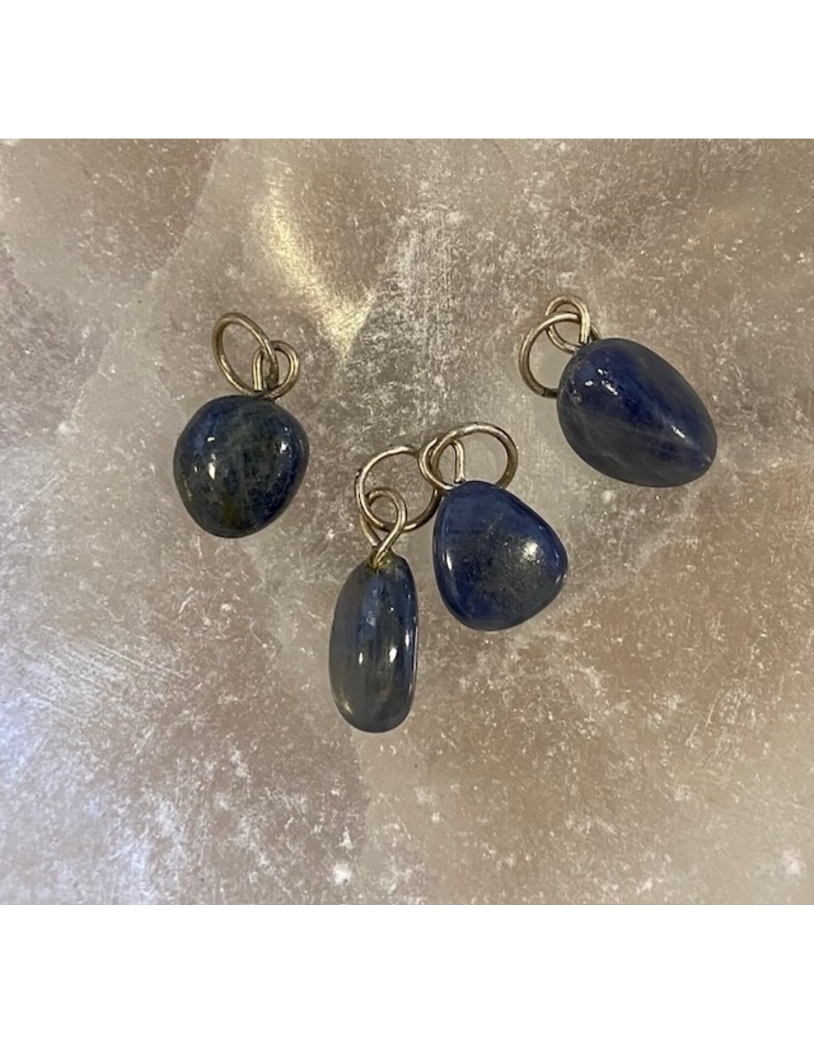 Saffier edelsteen hanger