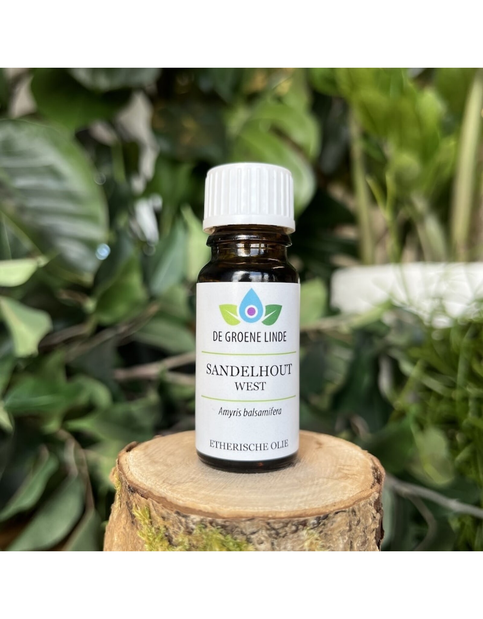De Groene Linde Sandelhout West etherische olie 10 ml