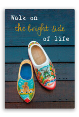 Zintenz Always walk on the bright side of life briefkaart