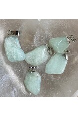 Aquamarijn edelsteen hanger