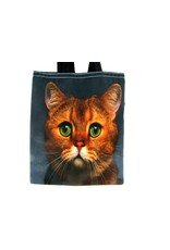 Poes kat stoffen tas