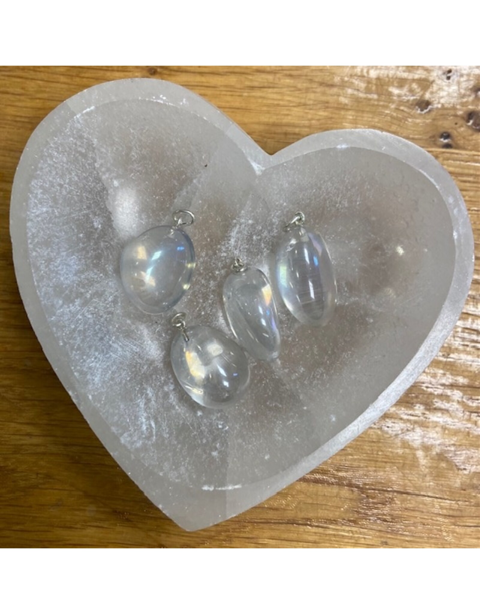 Angel aura edelsteen hanger