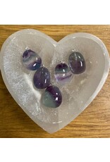 Fluoriet regenboog edelsteen  hanger Fluoriet regenboog edelsteen  hanger