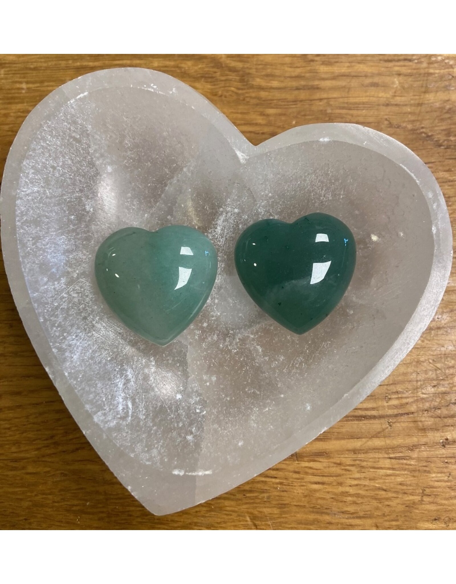 Aventurijn hart 3 cm edelsteen