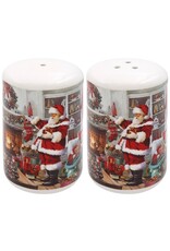 Lesser & Pavey  Zout en peper set magic of christmas kerstman