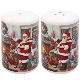Lesser & Pavey  Zout en peper set magic of christmas kerstman