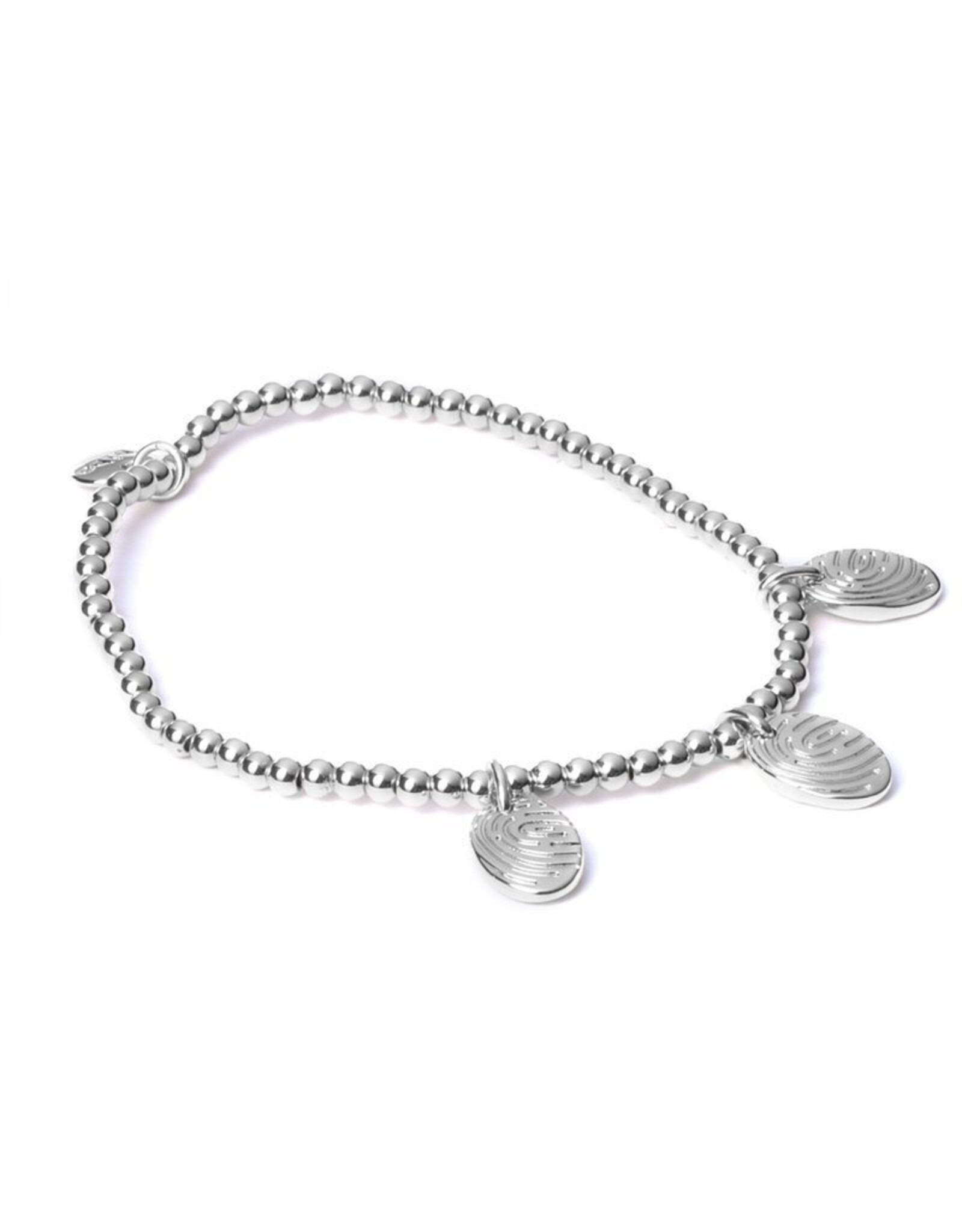 Biba bijouterie Biba armband  elastisch vingerprint