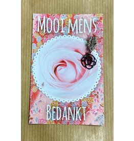 Mooi mens kaarten Mooi mens bedankt