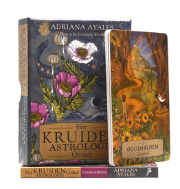 Het kruiden astrologie orakel kaarten set