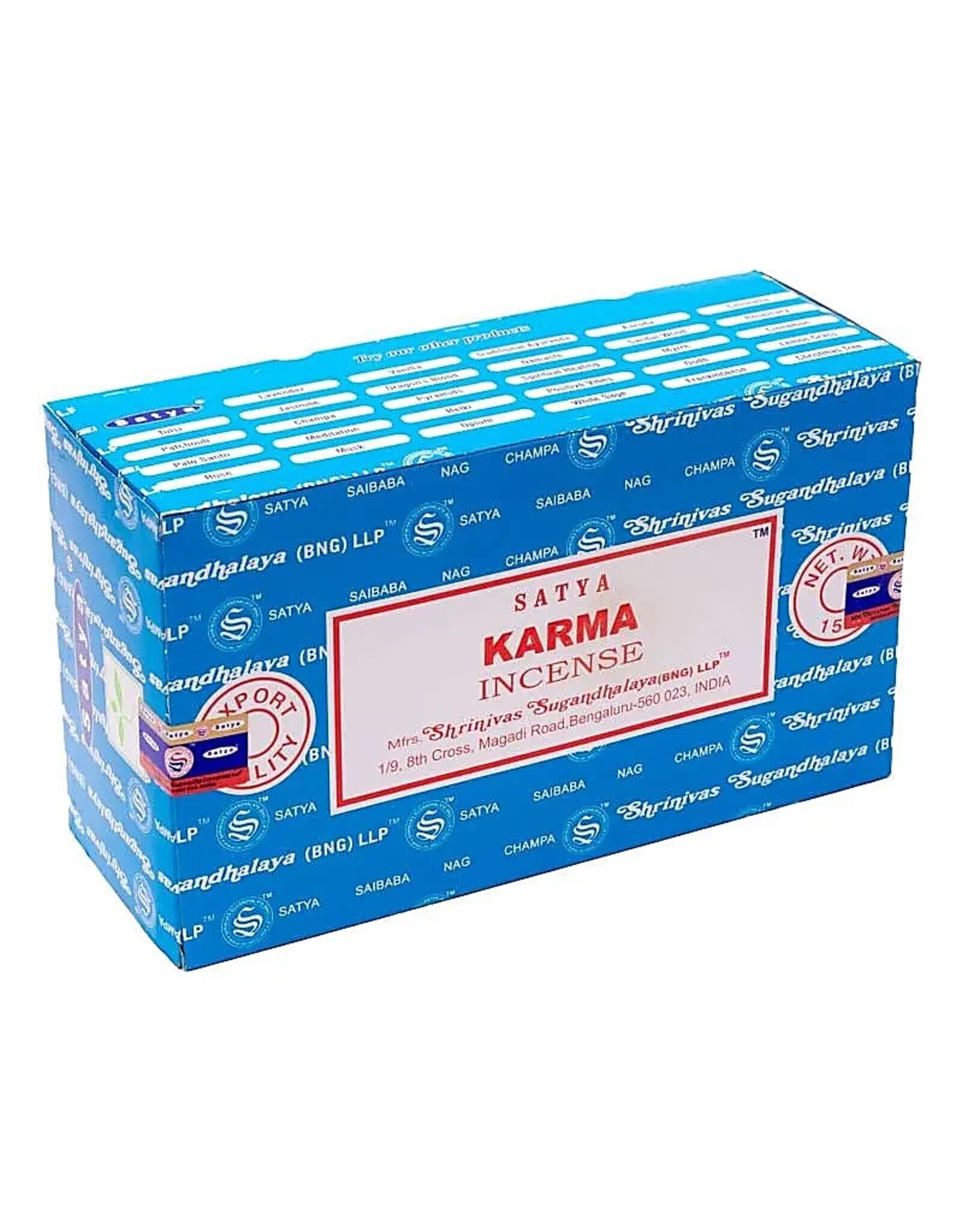 Satya wierook Wierook satya Karma
