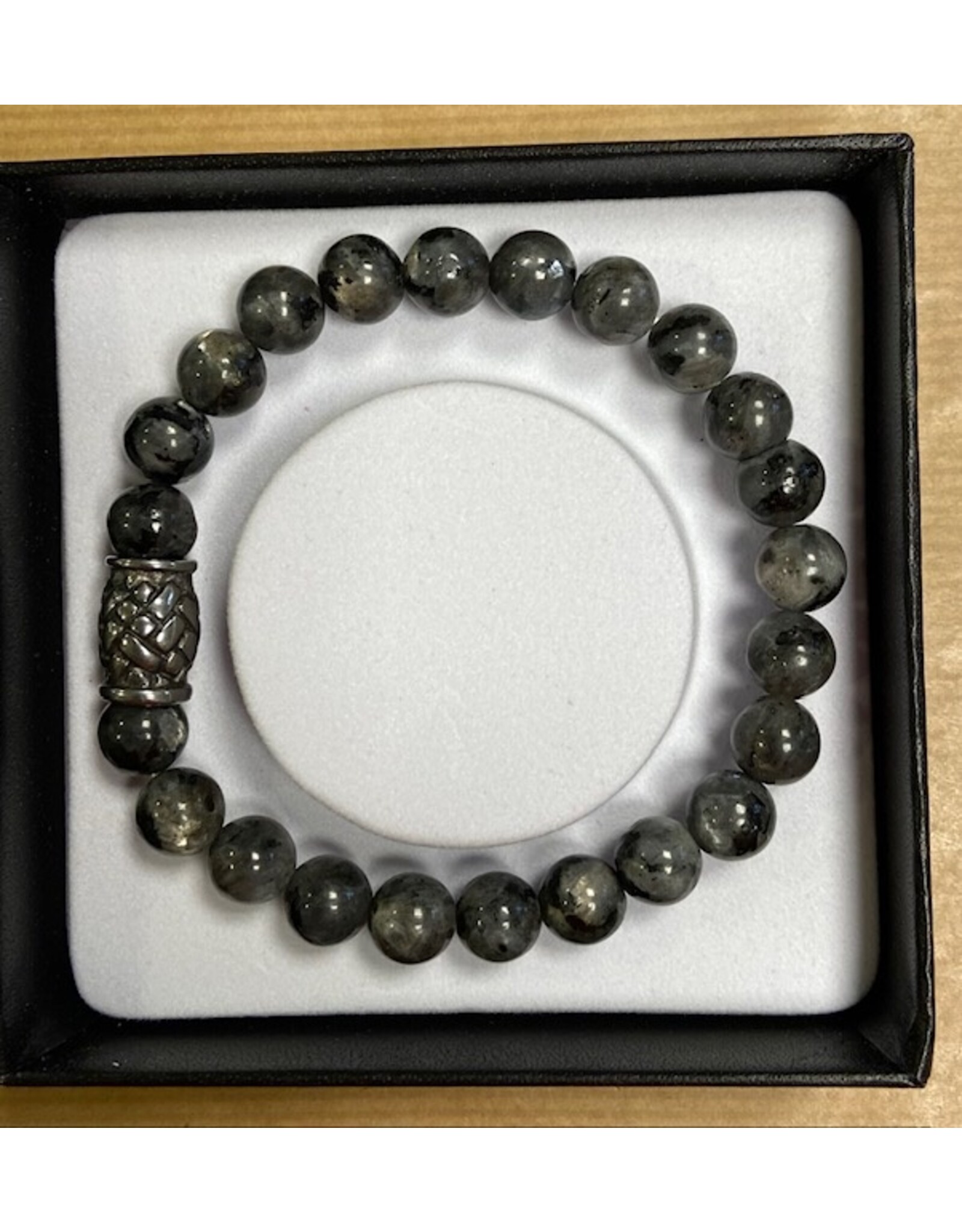 Labradoriet armband heren  8mm