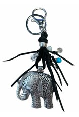 Olifant sleutelhanger zwart Olifant sleutelhanger zwart