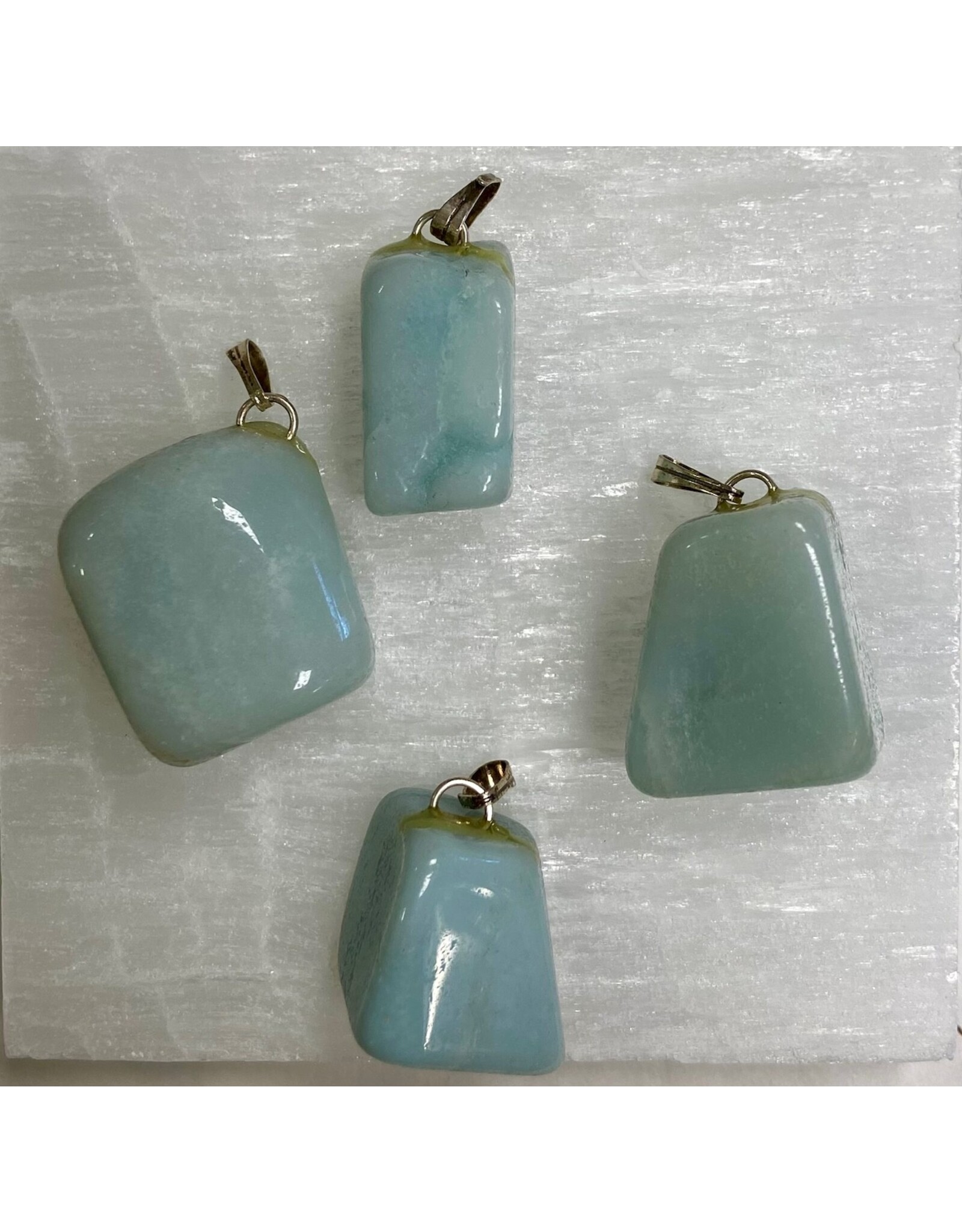 Amazoniet edelsteen hanger