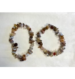 Agaat Botswana edelsteen armband