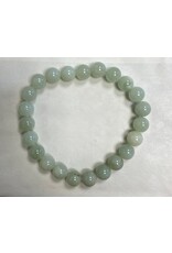 Jade groen kralen armband  8 mm