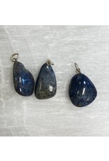Dumortieriet edelsteen blauw hanger