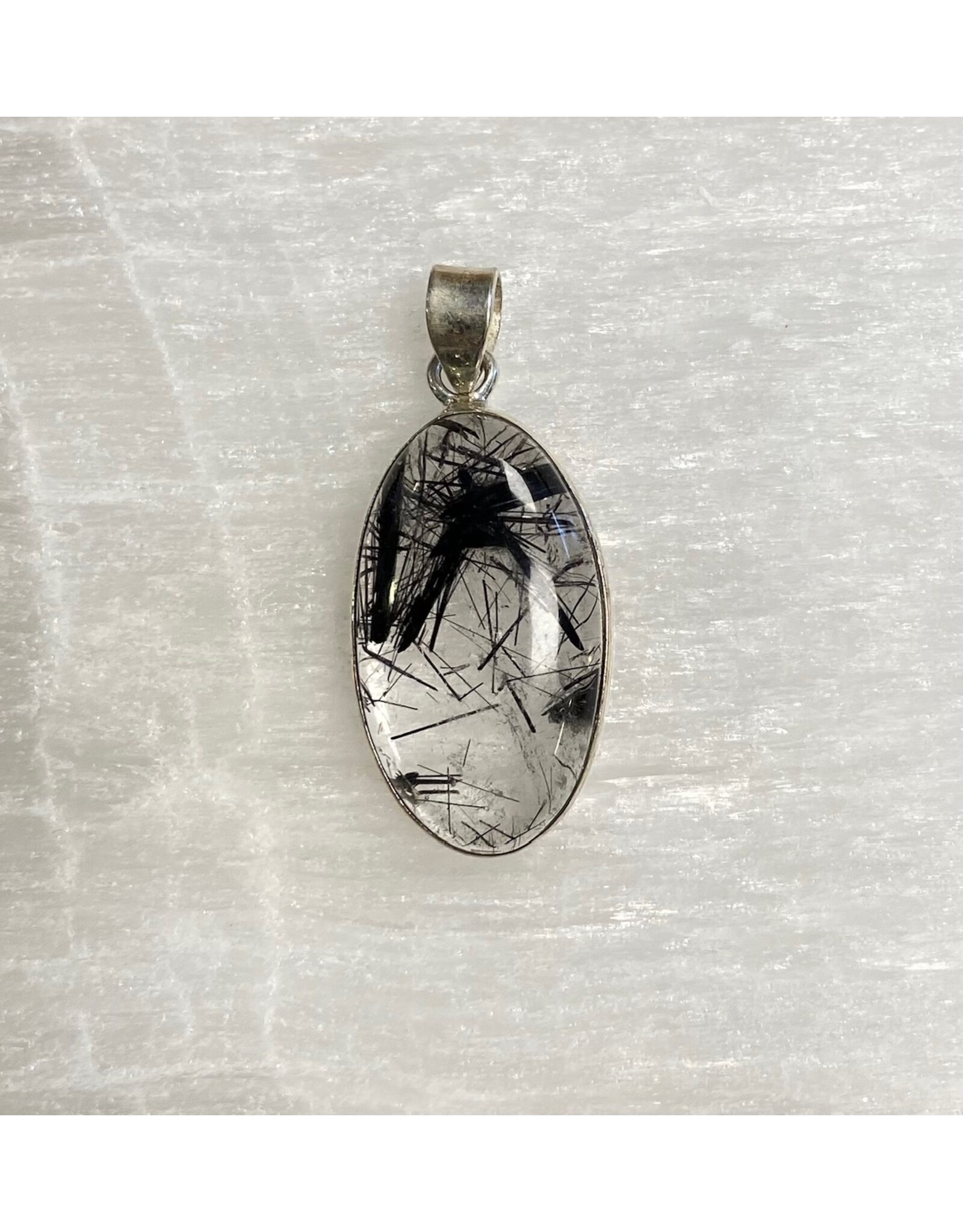 Toermalijnkwarts hanger