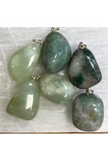 Jade groen edelsteen hanger