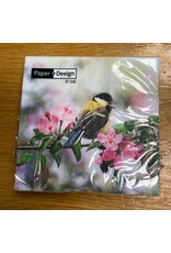 Servetten vogel op tak
