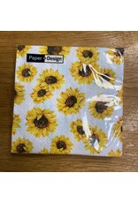 Servetten zonnebloemen