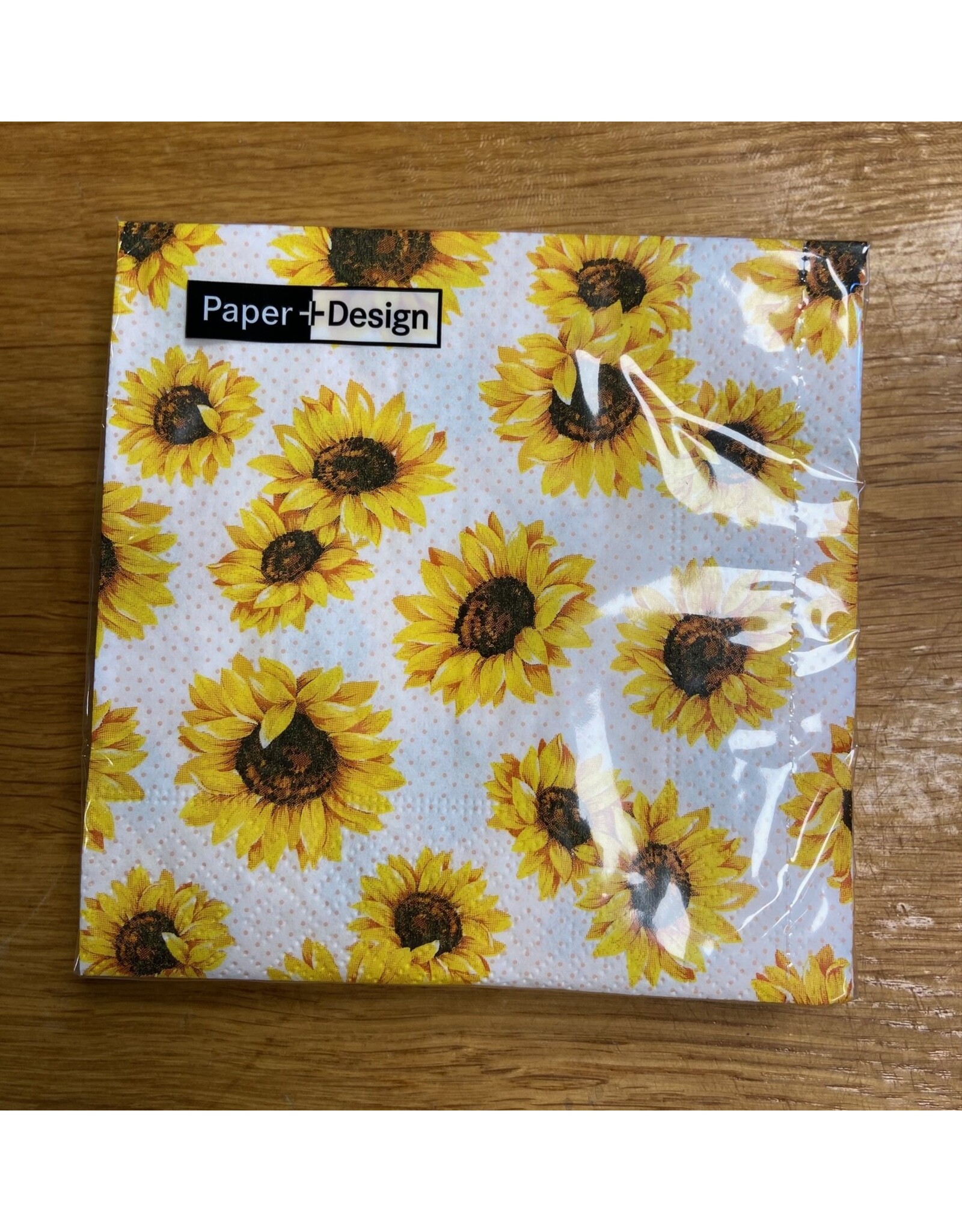 Servetten zonnebloemen