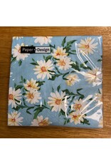 Servetten madeliefjes bloemen