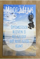 Mooi mens kaarten Mooi mens optimistisch blijven