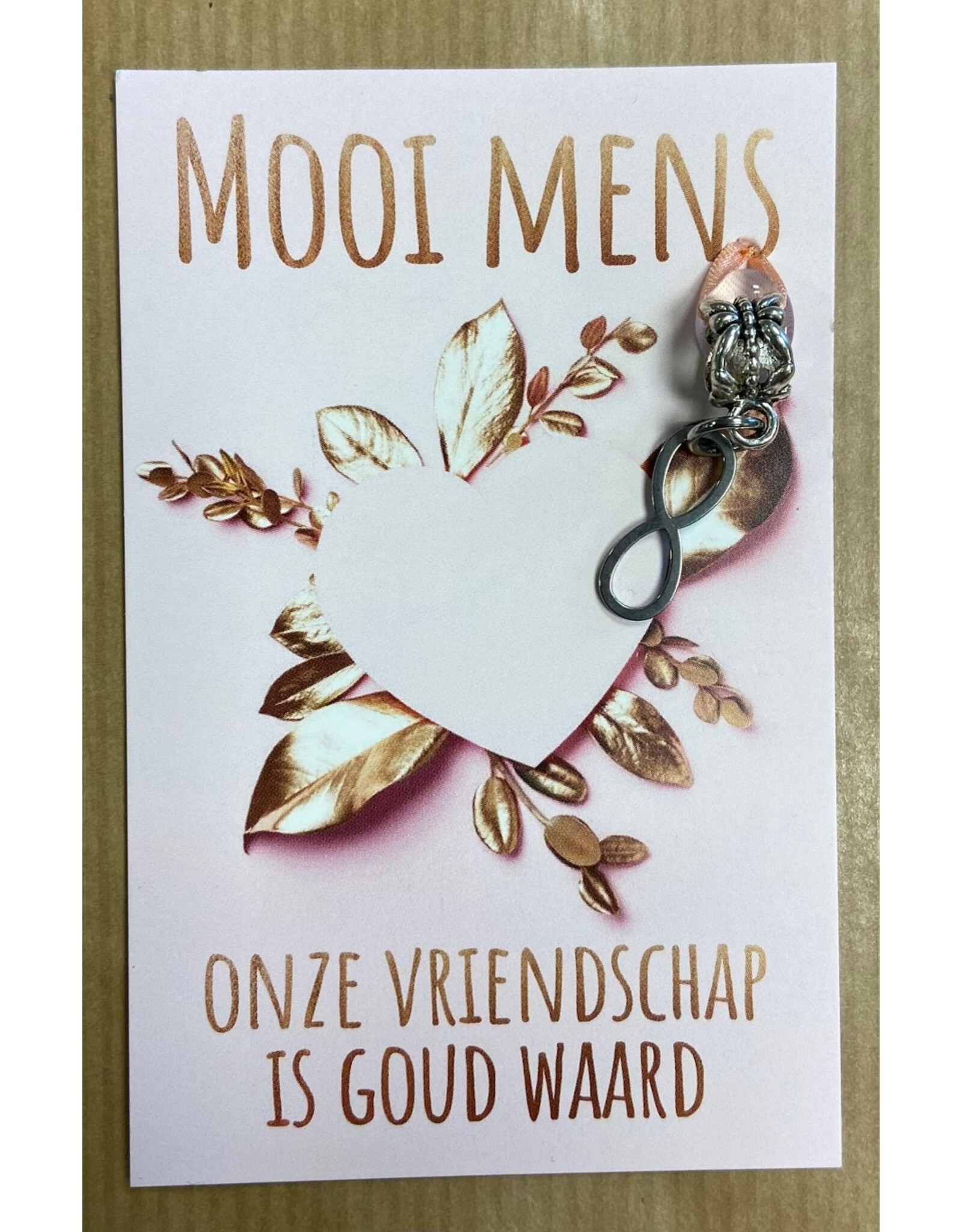 Mooi mens kaarten Mooi mens gouden vriendschap