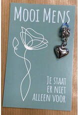 Mooi mens kaarten Mooi mens je staat er niet alleen voor
