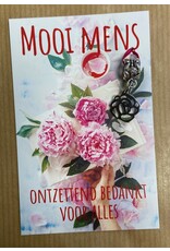 Mooi mens kaarten Mooi mens bedankt