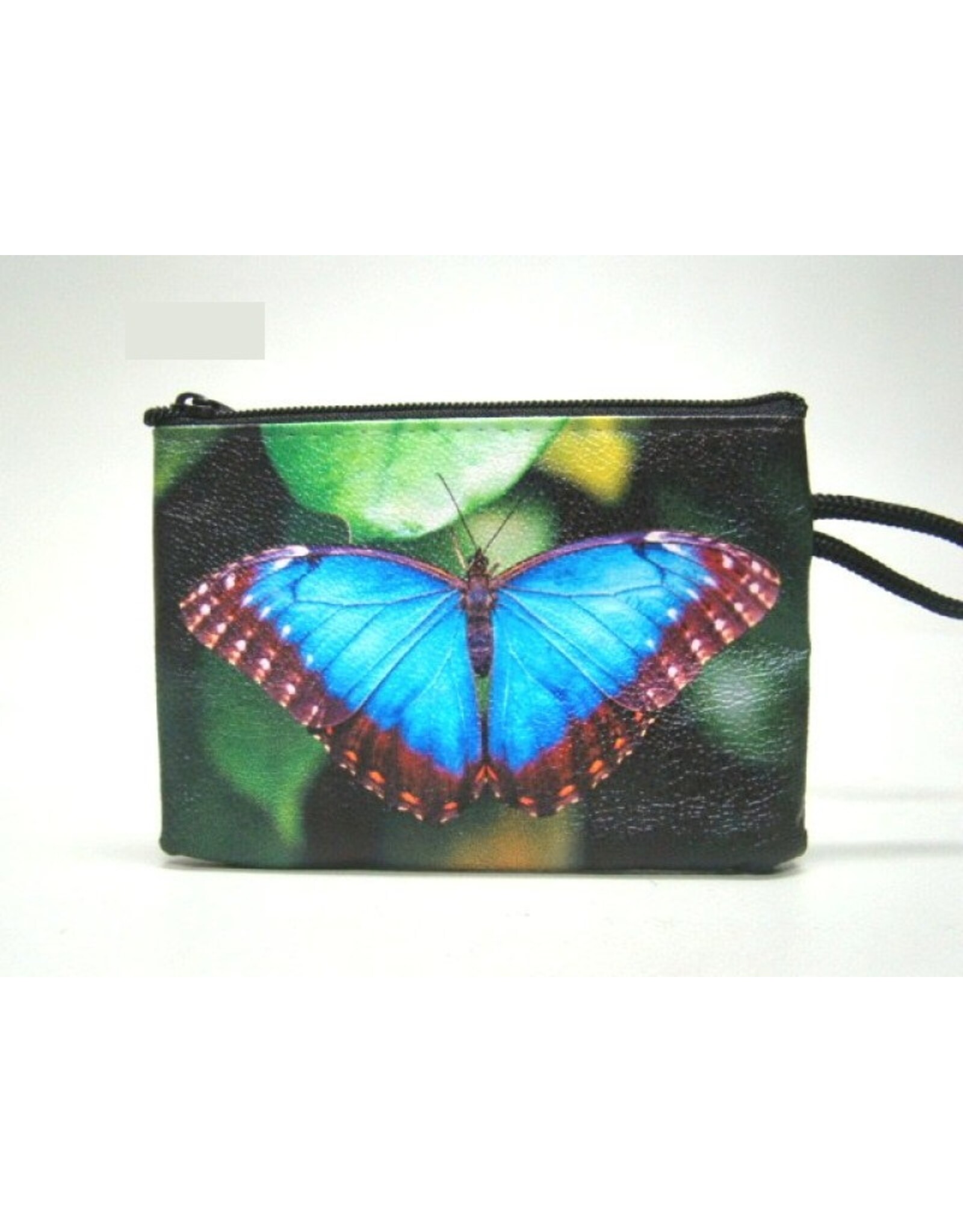 Vlinder portemonnee  blauw