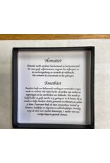 Hematiet amethist armband heren