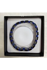 Hematiet lapis lazuli armband heren