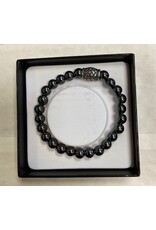 Heren armband edelsteen hematiet