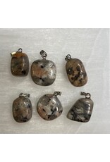 Graniet edelsteen hanger