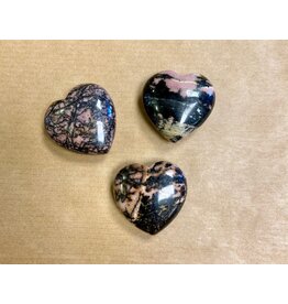 Rhodoniet hart 3 cm