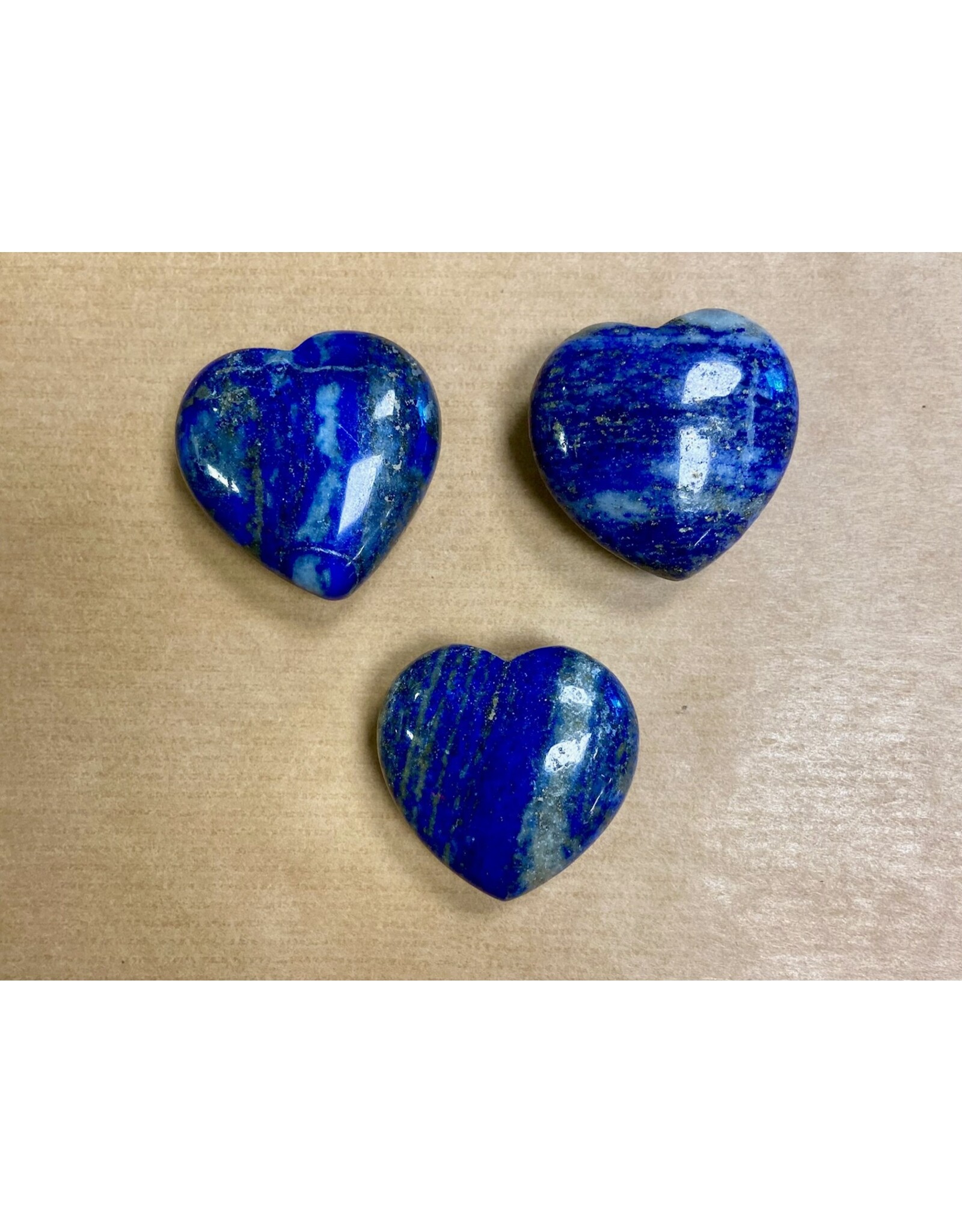 Lapis Lazuli edelsteen  hart 3 cm