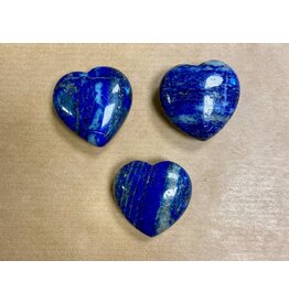 Lapis Lazuli edelsteen  hart 3 cm