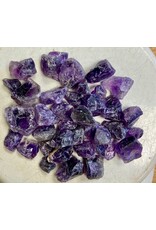 Amethist edelsteen ruwe stenen 100 gram