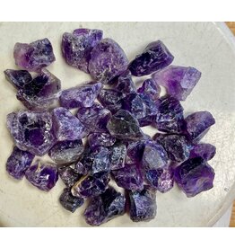 Amethist edelsteen ruwe stenen 100 gram