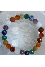 Chakra armband 8 mm kralen