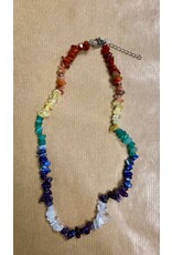 Chakra ketting edelstenen 50 cm
