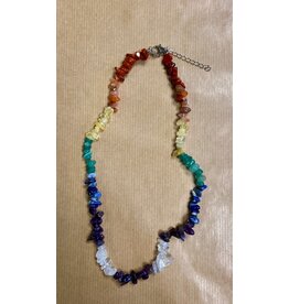 Chakra ketting edelstenen 50 cm