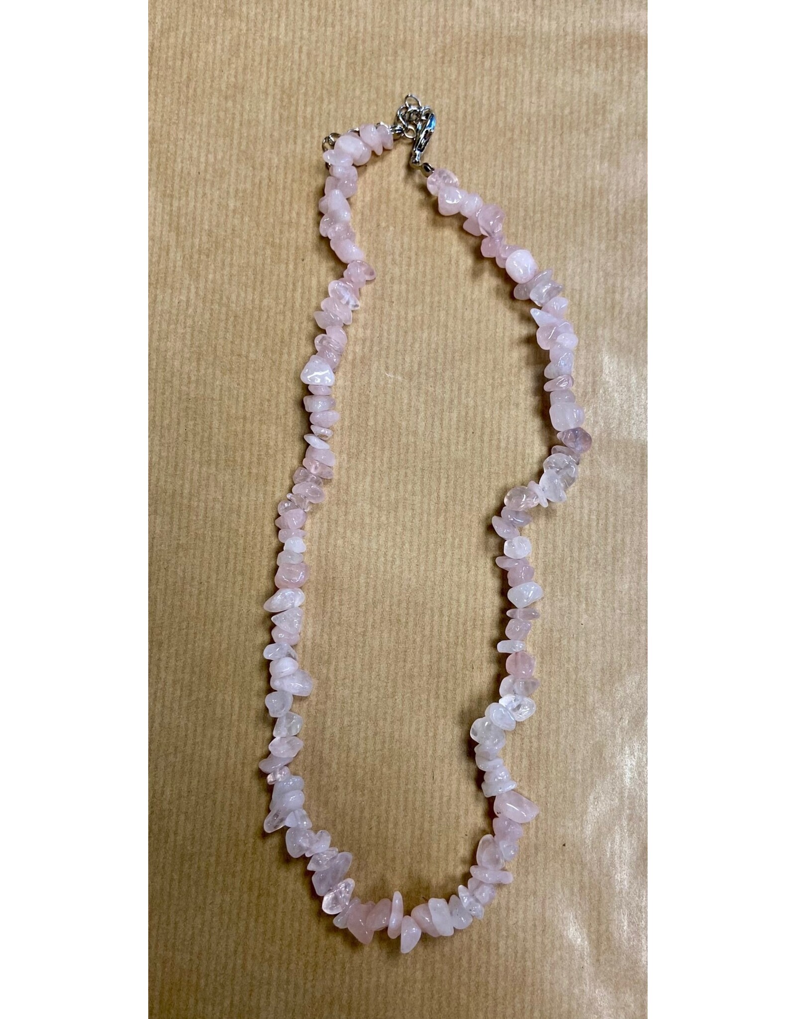 Rozenkwarts ketting 50 cm