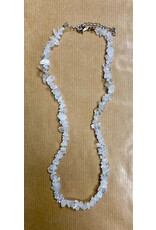 Bergkristal  ketting 50 cm